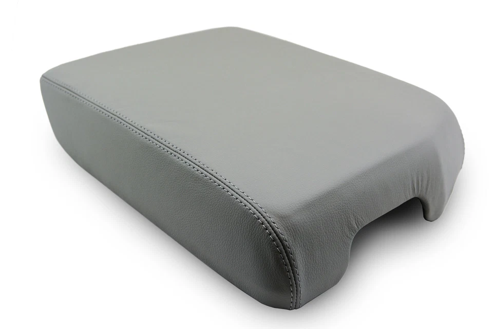 适用于 08 - 19 丰田红杉合成皮革扶手中控台保护套 灰色 — 第 1/1 张图片