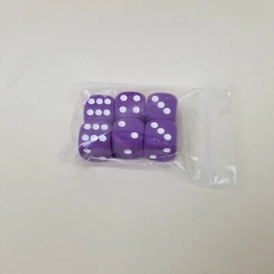 6 Cupcake Empire Juego de Mesa Púrpura SOLO DADOS 2018 Foto 1 de 4