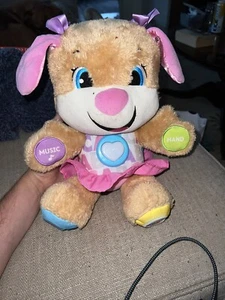 Pre Loved Fisher Price Laugh & Learn Smart Stages Talking Sis Dog Puppy 2017 - Picture 1 of 1