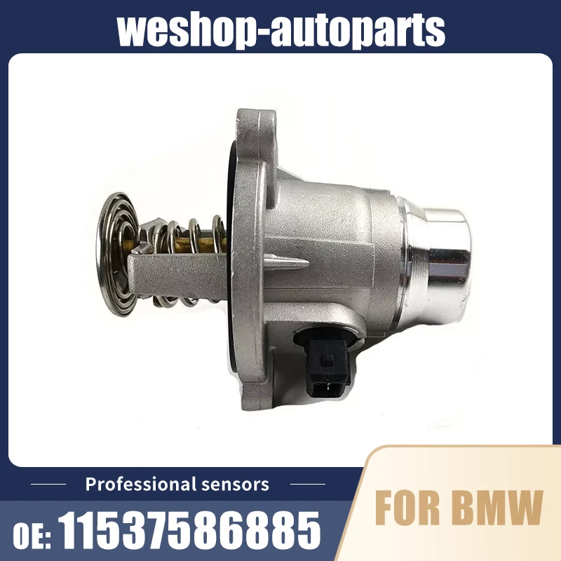 1*11537586885 Engine Coolant Thermostat Housing Assembly For BMW X5X6 545i 550i Foto 1 de 4