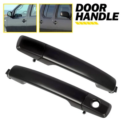 Front Left+Right Outside Door Handle For 05-08 Nissan Frontier 2005-2015 Xterra - Image 1 of 4