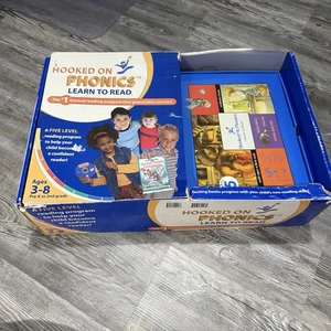 Hooked on Phonics: Learn to Read Ages 3-8 Leveled Reading Kit w/ 4 Levels *READ* - Imagen 1 de 17