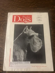 Popular Dogs Magazine September 1961 Special Breeding Issue Vintage - Imagen 1 de 21