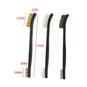 Nylon Drahtbürste Messing Edelstahl Polieren Metall Rostlöser Werkstatt - Bild 1 von 21