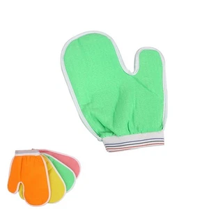 Thumbs Bath Towel Bathing Gloves Exfoliating Scrubber Shower Body - Picture 1 of 11