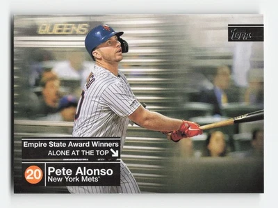 2020 Topps Empire State Award Winners #ESAW-21 Pete Alonso Near Mint or Better - Image 1 of 2