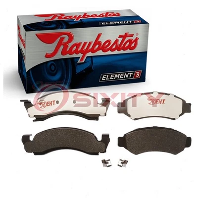 Raybestos Element3 conjunto de pastilhas de freio a disco dianteiro para 1987-1993 Ford F-150 Braking fm - Imagem 1 de 4