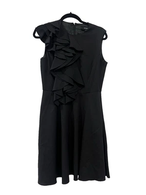 Mini vestido negro con volantes talla 42 hecho en Italia ROCHAS al por menor por $1,164 Foto 1 de 4