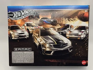 2025 Hot Wheels JBY80 Silver Series ZAMAC 6‑Pack – AE86 Civic EK9 C63 AMG – - Picture 1 of 7