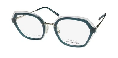 NUEVO MARCO DE GAFAS KOALI 20073K VERDE 49-21-140 MUJER VD05 OVALADO FRANCIA METAL Y Foto 1 de 4