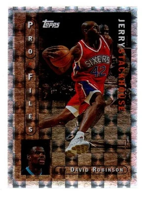 1996-97 Topps #PF-16 Jerry Stackhouse ProFiles Philadelphia 76ers - Image 1 of 2