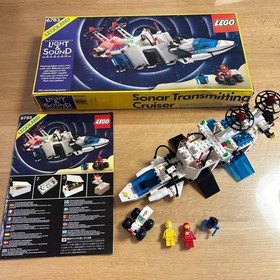 LEGO Classic Space Set Sonar Transmitting Cruiser 6783 w/Box Junk from Japan