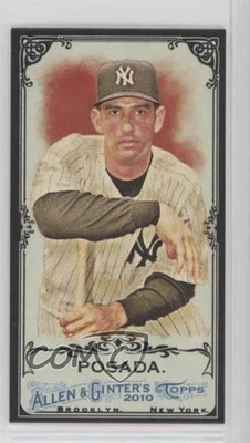 2010 Topps Allen & Ginter's Mini Black Border Jorge Posada #143 - Image 1 of 2