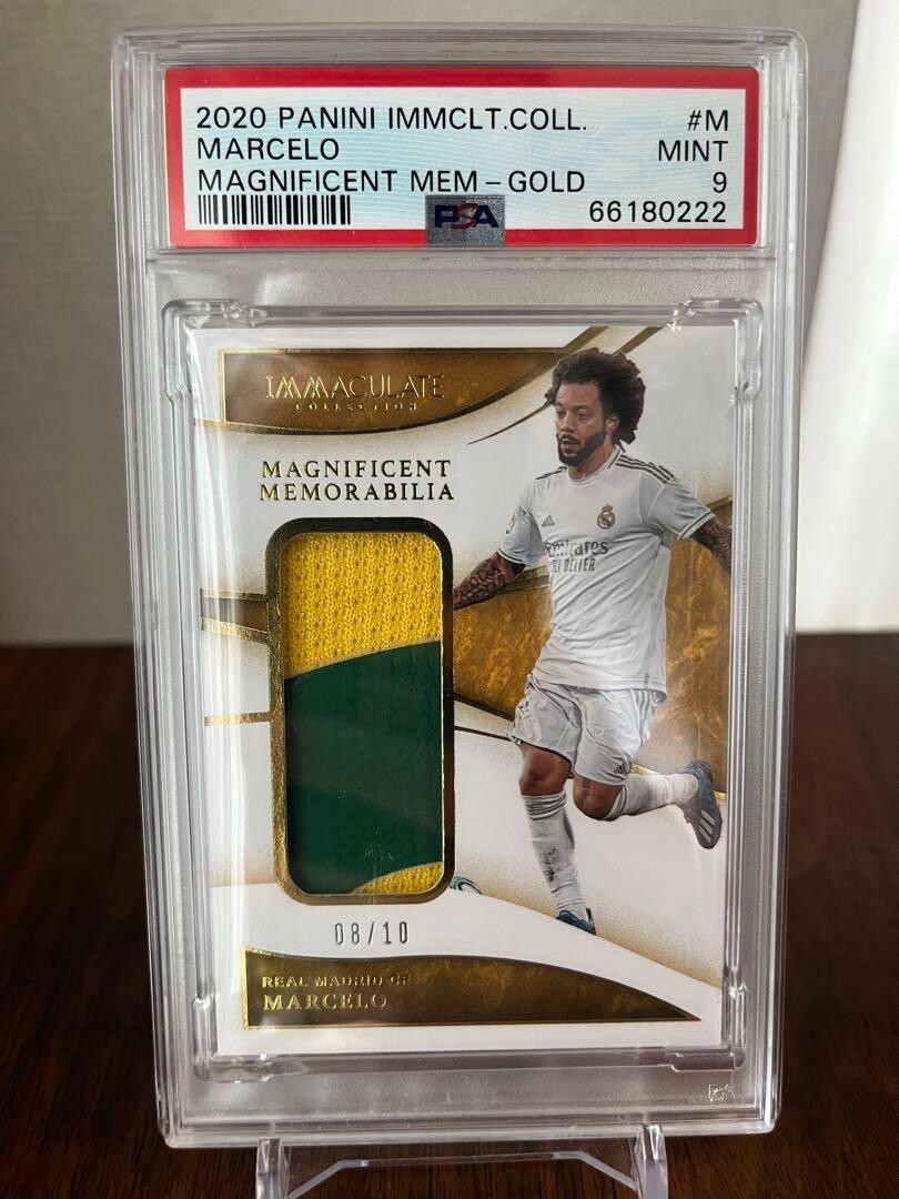 カルロ アンチェロッティ Panini Immaculate オンカード サイン