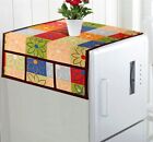 Fridge Top Cover PVC Water Resistant with 6 Utility Side Pockets (98 x 58 CM)