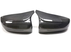 Overlay Real Carbon Fiber Side Rearview Mirror Cover Fit For BMW F90 M5 2019+ - Bild 1 von 8