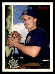 1995 Bowman  #187 Jim Cole Milwaukee Brewers