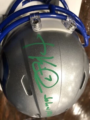Jon Kitna SIGNED AUTOGRAPHED Seattle Seahawks MINI HELMET Bengals Lions JSA - Image 1 of 4