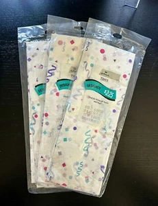 Lot Of 3 Vintage Hallmark Tissue Paper Packs - Retired 1993 - Picture 1 of 6