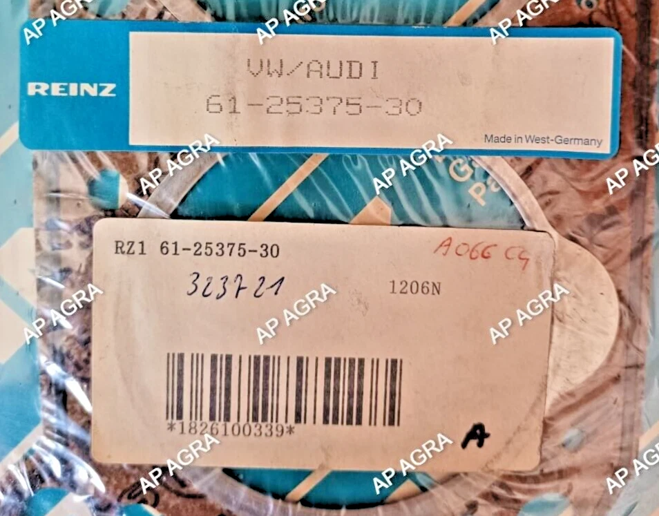 Cyl. Junta de culata 61-25375-30 Reinz PARA VW Golf I Audi 80 B1 B2 OE 049 103 383 M Foto 1 de 2