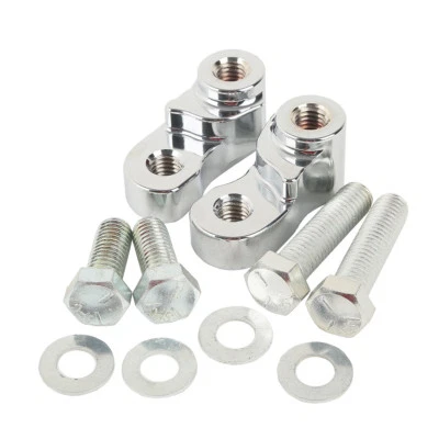 Chrome 1" Rear Lowering Kit For Harley Sportster 883 1200 XL 2005-2017 2016 US - Image 1 of 4