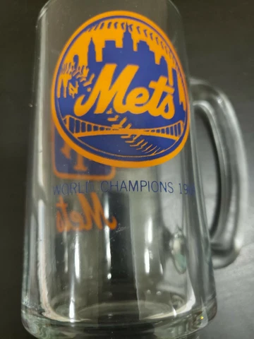 New York Mets Glass World Champions 1969 Cover