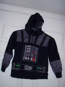 Star Wars Darth Vader Zip Up Hoodie Youth XS - Picture 1 of 5