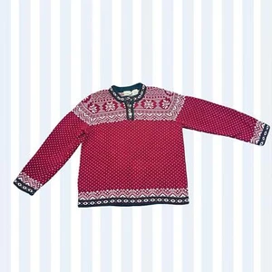Vintage LLbean girls Christmas sweater - Picture 1 of 4
