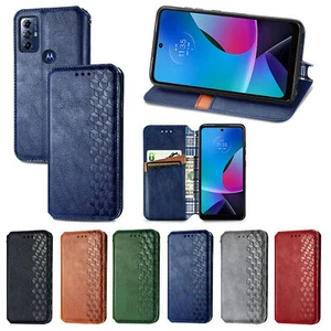 Fr Motorola G Power 5G 2025/Stylus 5G 2022 Magnetic Wallet PU Leather Stand Case - Picture 1 of 42