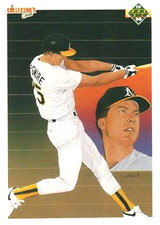 1990 Upper Deck #36 Mark McGwire Oakland Athletics