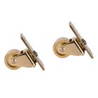  2 Pc Piano Casters Brass Metal Furniture Cell Phone Accessories