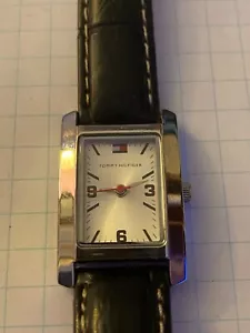 Tommy Hilfiger Watch Womens Stainless Steel Rectangle Circa 2006 - Picture 1 of 10