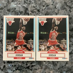 1990 Fleer Michael Jordan #26 Chicago ERROR & Reg.no black line on back (2)♨️i - Picture 1 of 5