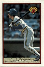 1989 Bowman Milwaukee Brewers Baseball Card #140 Paul Molitor