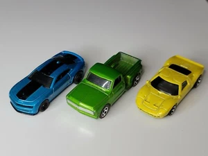 Lote de autos Hot Wheels Redlines X1622 Camaro Custom 69 Chevy Truck 1999 Ford GT40 - Imagen 1 de 12