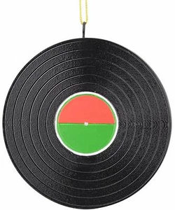 Tree Buddees Retro Vinyl Record Unique Music Records Christmas Ornaments Hipster - Picture 1 of 5