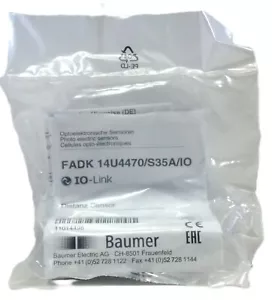 Baumer FADK 14U4470/S35A/IO IO-Link Distance Sensor - Picture 1 of 3