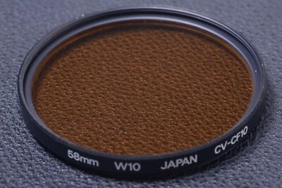 ✅ KENKO? W10 CV-CF10 58MM FILTER GENUINE LENS OR CAMERA SCREW IN 12-1 - Image 1 of 2