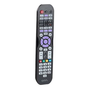 onn. Universal 6-Device Remote, Black, Compatible for TV, DVD, Streaming, Audio - Picture 1 of 8
