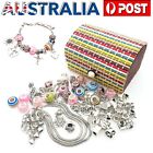 Girls Charm Bracelet Making Kit - Super Diy Arts And Crafts Set Girls Jewellery