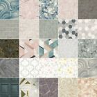 Marmor Tapete - Metallisch, Geometrisch, Glitzer, Luxus, Fraktale, Azurit & Mehr