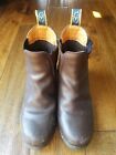 kids brown leather jodphur boots size 3 /35