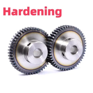 Teeth Motor Transmission Gear HardenedStraight Spur Gear 45# Steel 1 Mod 44-120 - Picture 1 of 6