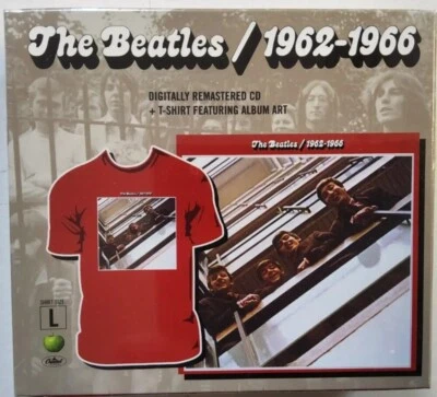 The Beatles – 1962-1966 enhanced remastered CD with T Shirt (L) Limited Boxset - Image 1 of 4