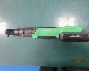 WORKPROX Set di chiavi a cricchetto 20V verdi 1/2" con due batterie - Foto 1 di 3