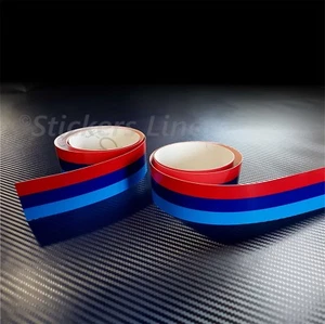 2x BMW Klebeband 120cmX2,5 Aufkleber Streifen Motorrad Motorsport mperformance - Bild 1 von 1