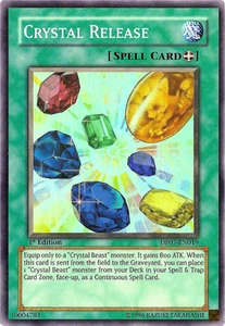 Crystal Release [DP07-EN019] Super Rare Heavily Played Unlimited - Yugioh single - Picture 1 of 1