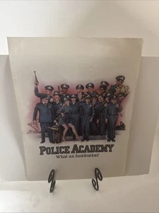 1984 POLICE ACADEMY Movie Program From Los Angeles premiere - Picture 1 of 16