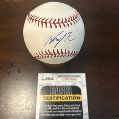 Béisbol firmado por Will Myers. JSA Foto 1 de 4