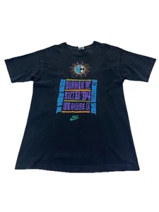 Camiseta vintage Nike de una sola puntada verano de fútbol 94 talla M - Imagen 1 de 5